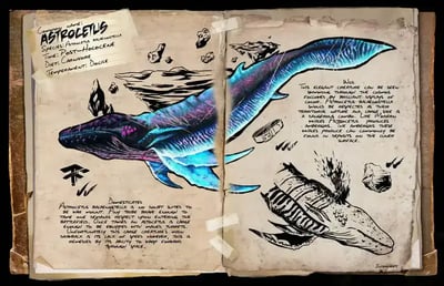 an image of the ARK: Survival Ascended creature/dinosaur Astrocetus