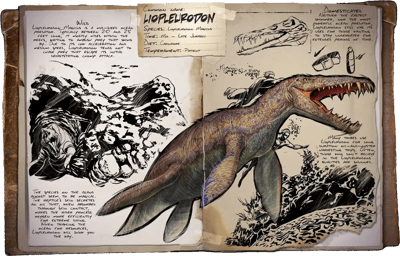an image of the ARK: Survival Ascended creature/dinosaur Liopleurodon