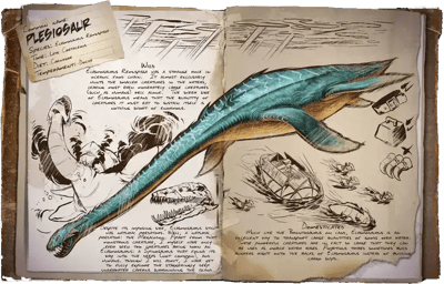 an image of the ARK: Survival Ascended creature/dinosaur Plesiosaurio