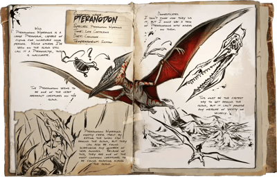 an image of the ARK: Survival Ascended creature/dinosaur Ptéranodon