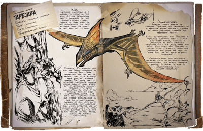 an image of the ARK: Survival Ascended creature/dinosaur Cinta