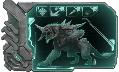an image of the ARK: Survival Ascended creature/dinosaur Ice Titan