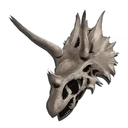 Disfraz de hueso para Triceratops