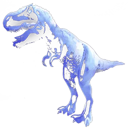 Costume de T-Rex fantomatique