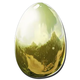 Goldenes Hesperornis-Ei
