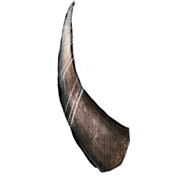 ARK: Survival Ascended crafting material - Woolly Rhino Horn