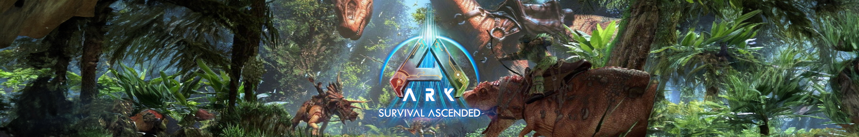 ARK: Survival Ascended Canvas Painting Templates Banner